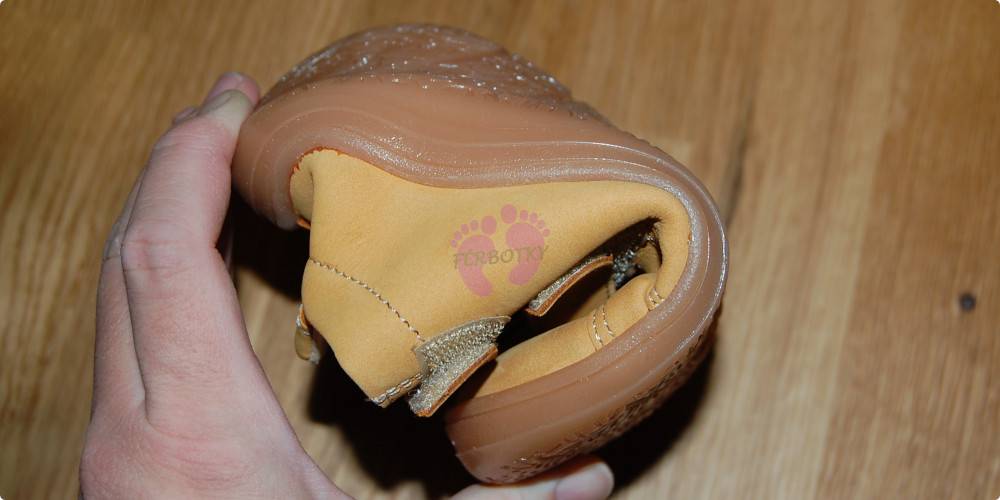 Baby Bare Shoes Febo Spring Mustard Nubuk